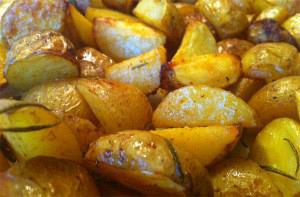 Rosemary roasted potatoes