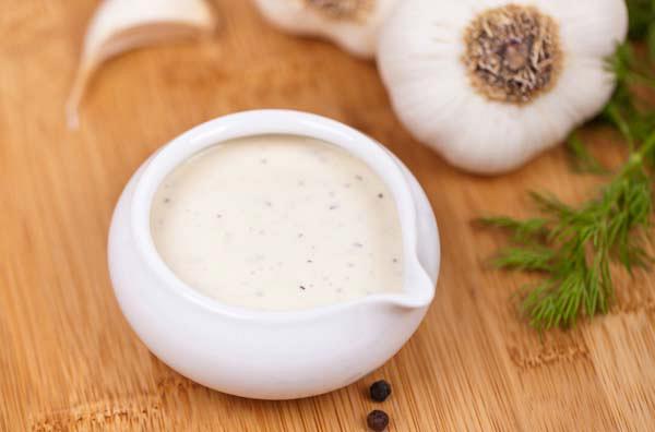Butter and garlic dipping sauce