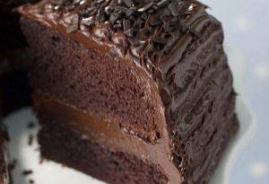 Νηστίσιμη τούρτα σοκολάτα