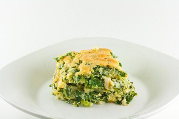 Spinach souffle